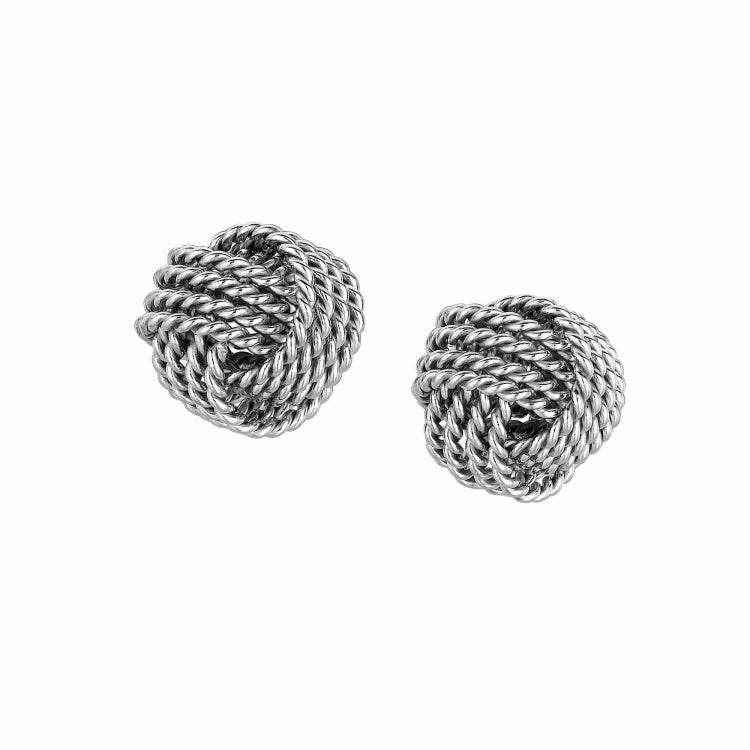 Sterling Silver Cable Love Knot Earring Sterling Silver Cable Love Knot Earring
