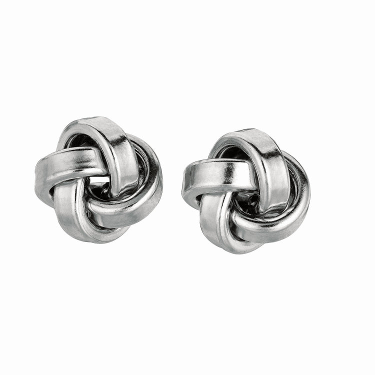 Sterling Silver Medium Polished Love Knot Earring Sterling Silver Medium Polished Love Knot Earring