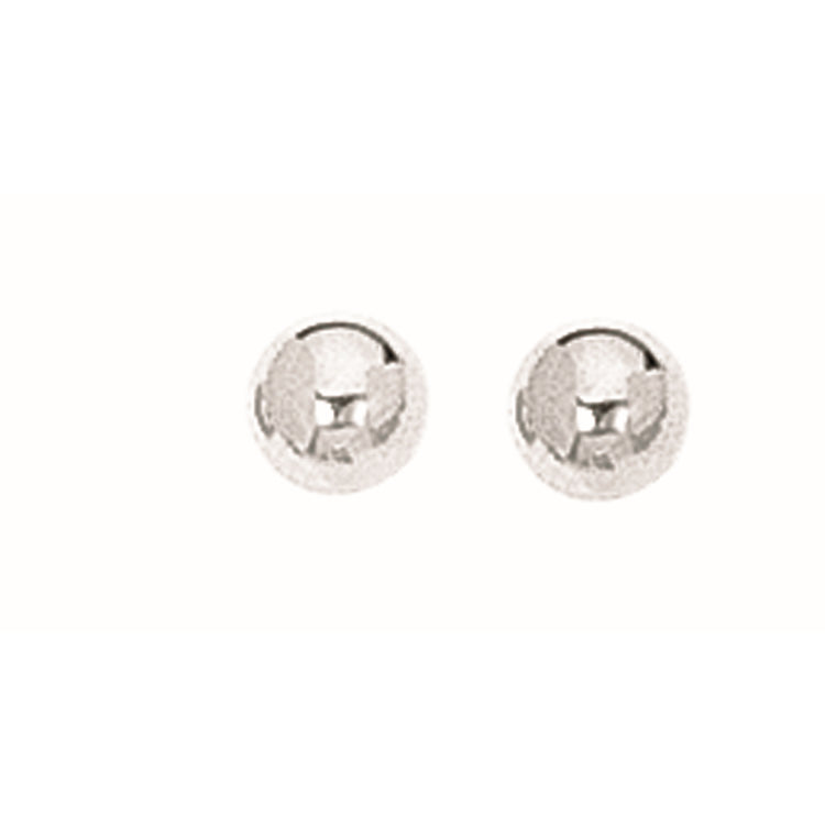 Sterling Silver 5MM Ball Stud Earring Sterling Silver 5MM Ball Stud Earring