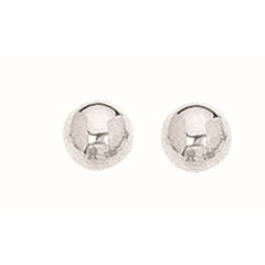 Sterling Silver 6MM Ball Stud Earring Sterling Silver 6MM Ball Stud Earring
