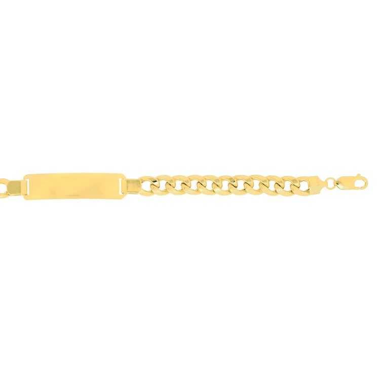 14K Yellow Gold 8mm Polished ID 8.5 Bracelet 14K Yellow Gold 8mm Polished ID 8.5 Bracelet