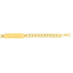 14K Yellow Gold 8mm Polished ID 8.5 Bracelet 14K Yellow Gold 8mm Polished ID 8.5 Bracelet