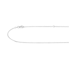 Sterling Silver 1.1mm Extendable Cable 18 Chain with Spring Ring Clasp Sterling Silver 1.1mm Extendable Cable 18 Chain with Spring Ring Clasp