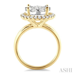 2 Ctw Lovebright Round Cut Diamond Engagement Ring in 14K Yellow and White Gold 2 Ctw Lovebright Round Cut Diamond Engagement Ring in 14K Yellow and White Gold