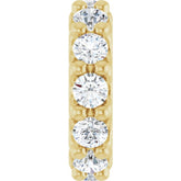 14K Yellow Gold 1/3 CTW Lab-Grown Diamond Spacer Charm/Pendant