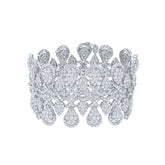 33.78ct 18k White Gold Diamond Lady's Bracelet
