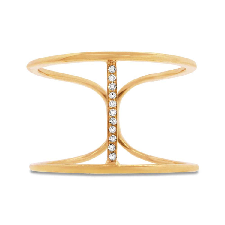 0.04ct 14k Yellow Gold Diamond Lady's Ring 0.04ct 14k Yellow Gold Diamond Lady's Ring