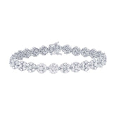 6.68ct 18k White Gold Diamond Lady's Bracelet
