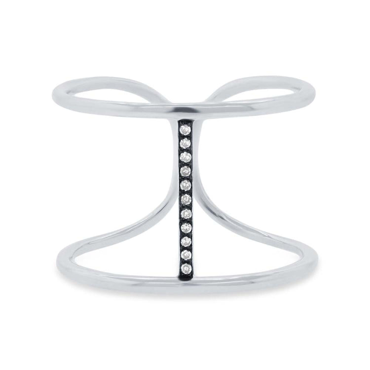 0.04ct 14k White Gold Diamond Lady's Ring 0.04ct 14k White Gold Diamond Lady's Ring