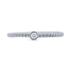 0.05ct 14k White Gold Diamond Lady's Ring 0.05ct 14k White Gold Diamond Lady's Ring