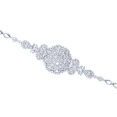 4.01ct 18k White Gold Diamond Lady's Bracelet