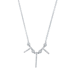 0.22ct 14k White Gold Diamond Necklace 0.22ct 14k White Gold Diamond Necklace