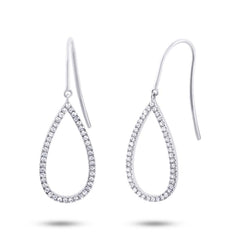 0.28ct 14k White Gold Diamond Earring 0.28ct 14k White Gold Diamond Earring