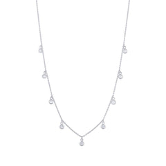 0.22ct 14k White Gold Diamond Necklace 0.22ct 14k White Gold Diamond Necklace