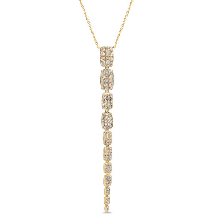 0.68ct 14k Yellow Gold Diamond Serpentine Necklace 0.68ct 14k Yellow Gold Diamond Serpentine Necklace