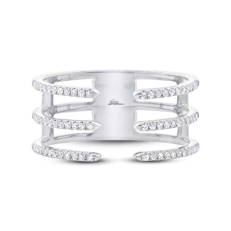 0.22ct 14k White Gold Diamond Lady's Ring 0.22ct 14k White Gold Diamond Lady's Ring