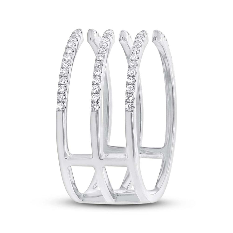 0.22ct 14k White Gold Diamond Lady's Ring 0.22ct 14k White Gold Diamond Lady's Ring