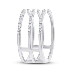 0.22ct 14k White Gold Diamond Lady's Ring 0.22ct 14k White Gold Diamond Lady's Ring