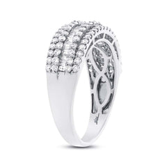 1.22ct 18k White Gold Diamond Baguette Lady's Band 1.22ct 18k White Gold Diamond Baguette Lady's Band