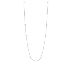 0.54ct 14k White Gold 20" Diamonds By The Yard Chain 0.54ct 14k White Gold 20" Diamonds By The Yard Chain