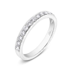 0.33ct 18k White Gold Diamond Lady's Band Size 4.75 0.33ct 18k White Gold Diamond Lady's Band Size 4.75