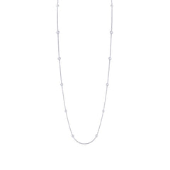 0.49ct 14k White Gold 36" Diamonds by the Yard Chain 0.49ct 14k White Gold 36" Diamonds by the Yard Chain