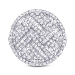 4.06ct 18k White Gold Diamond Lady's Ring 4.06ct 18k White Gold Diamond Lady's Ring