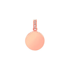 0.02ct 14k Rose Gold Diamond Pendant 0.02ct 14k Rose Gold Diamond Pendant