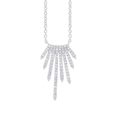 0.24ct 14k White Gold Diamond Necklace 0.24ct 14k White Gold Diamond Necklace
