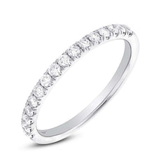 0.34ct 14k White Gold Diamond Lady's Band 0.34ct 14k White Gold Diamond Lady's Band