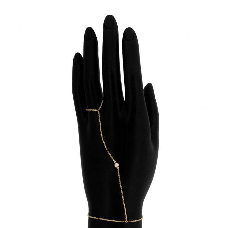 0.06ct 18k Yellow Gold Diamond Lady's Bracelet 0.06ct 18k Yellow Gold Diamond Lady's Bracelet