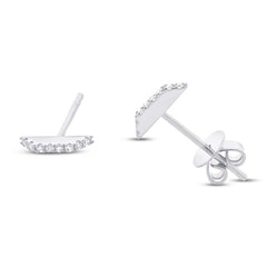 0.06ct 14k White Gold Diamond Stud Earring 0.06ct 14k White Gold Diamond Stud Earring