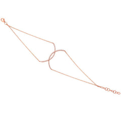 0.21ct 14k Rose Gold Diamond Lady's Bracelet 0.21ct 14k Rose Gold Diamond Lady's Bracelet