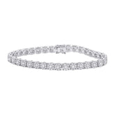 4.43ct 18k White Gold Diamond Lady's Bracelet