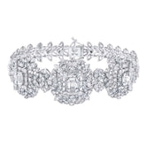 7.18ct 18k White Gold Diamond Lady's Bracelet