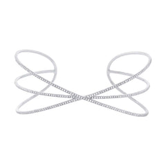 0.44ct 14k White Gold Diamond Bangle 0.44ct 14k White Gold Diamond Bangle