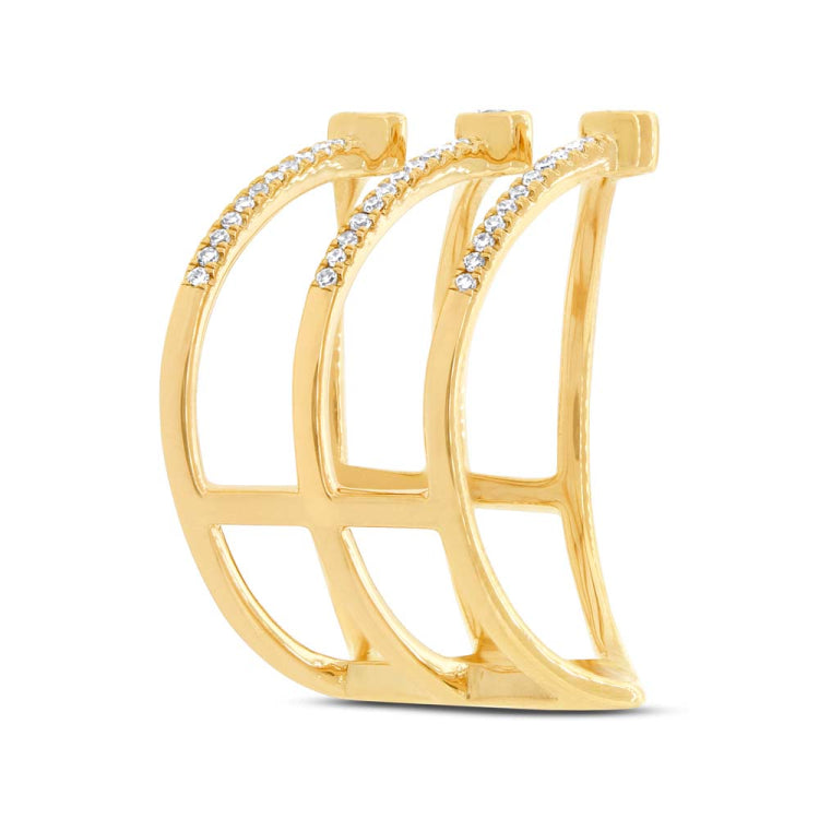 0.30ct 14k Yellow Gold Diamond Lady's Ring Size 8.5 0.30ct 14k Yellow Gold Diamond Lady's Ring Size 8.5