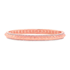 0.50ct 14k Rose Gold Diamond Bangle 0.50ct 14k Rose Gold Diamond Bangle
