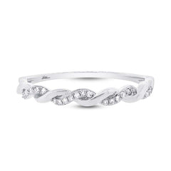 0.07ct 14k White Gold Diamond Lady's Ring Size 9 0.07ct 14k White Gold Diamond Lady's Ring Size 9