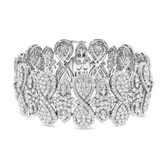 22.41ct 18k White Gold Diamond Bracelet 22.41ct 18k White Gold Diamond Bracelet