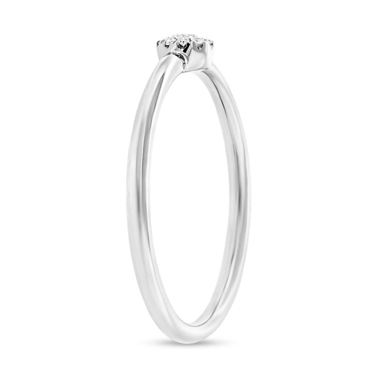 0.07ct 14k White Gold Diamond Lady's Ring 0.07ct 14k White Gold Diamond Lady's Ring