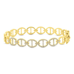 0.45ct 14k Yellow Gold Diamond Bangle 0.45ct 14k Yellow Gold Diamond Bangle