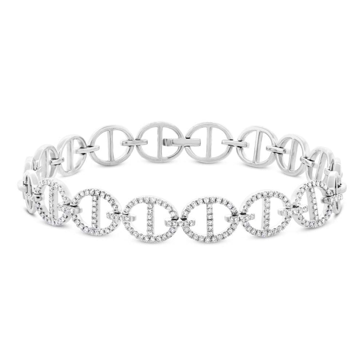 0.57ct 14k White Gold Diamond Lady's Bracelet 0.57ct 14k White Gold Diamond Lady's Bracelet