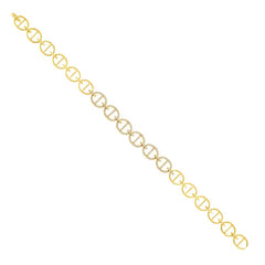 0.57ct 14k Yellow Gold Diamond Lady's Bracelet 0.57ct 14k Yellow Gold Diamond Lady's Bracelet