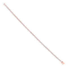 1.00ct 14k Rose Gold Diamond Lady's Bracelet 1.00ct 14k Rose Gold Diamond Lady's Bracelet
