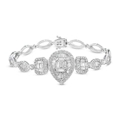 3.60ct 18k White Gold Diamond Lady's Bracelet 3.60ct 18k White Gold Diamond Lady's Bracelet