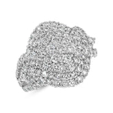 3.26ct 18k White Gold Diamond Lady's Ring