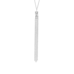 0.07ct 14k White Gold Diamond Fringe Pendant 0.07ct 14k White Gold Diamond Fringe Pendant