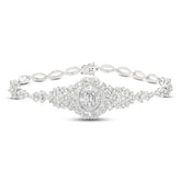 4.59ct 18k White Gold Diamond Bracelet