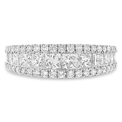 1.75ct 18k White Gold Diamond Lady's Band Size 5.25 1.75ct 18k White Gold Diamond Lady's Band Size 5.25